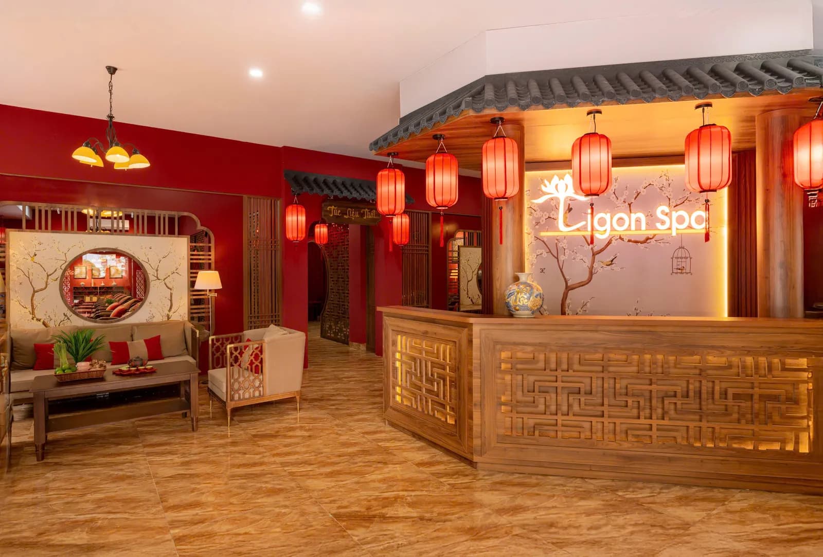 Phòng trị liệu tại Tigon Spa